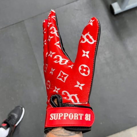Supreme x Louis Vuitton Baseball Gloves Red Men's - SS17 - US