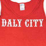 Red Daly City Men's Tank Top