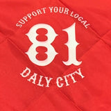 Support 81 Daly City Face Mask / Bandana